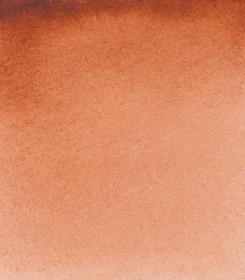 Schmincke - HORADAM® AQUARELL - finest artists' watercolors, 661 Burnt Sienna, 14 661 044, 1/2 pan - color: 661 Burnt Sienna
