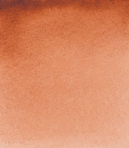 Schmincke - HORADAM® AQUARELL - finest artists' watercolors, 661 Burnt Sienna, 14 661 044, 1/2 pan - color: 661 Burnt Sienna