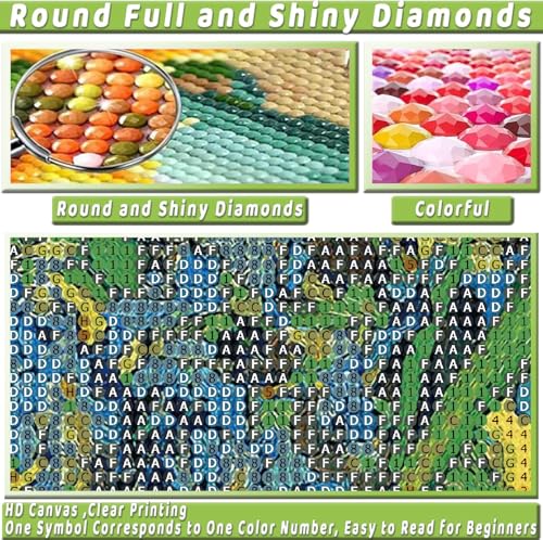 3 Pack Van Gogh Diamond Art Kits for Adults Diamond Painting Kit Beginner - color: DP03148, size: Round Drill