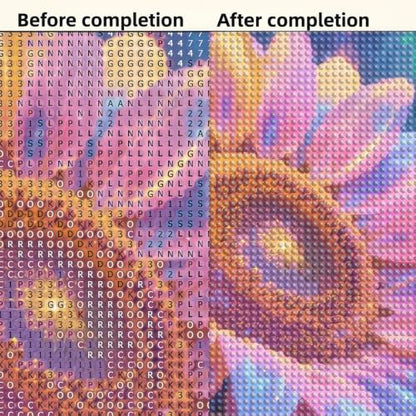 Flower Diamond Painting Kits for Adults Beginners,Dreamy Diamond Art Kits - color: KM1167-1