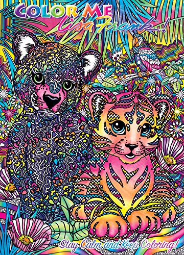 Lisa Frank 80 Page Advanced Coloring & Activity Book 45990 Bendon