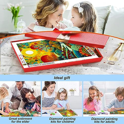 Acudotr Landscape Diamond Art Kits for Adults, Home Decor, 12x16In