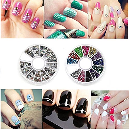 COMIART Ball Styluses Dotting Tool Set for Embossing Pattern Clay Sculpting,Nail Art