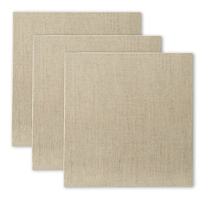 Senso Clear Primed Linen Panels - 12x16-3 Pack of Panels for Painting Oils, Acrylics, Pastels and More - size: 12x16"