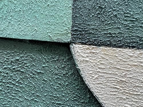 Art Hand-Painted Blue and Green Geometric Figure Abstract Oil Painting 24x60-inch Large Canvas Art Wall for Home and Office Wall Decoration - color: Yi111