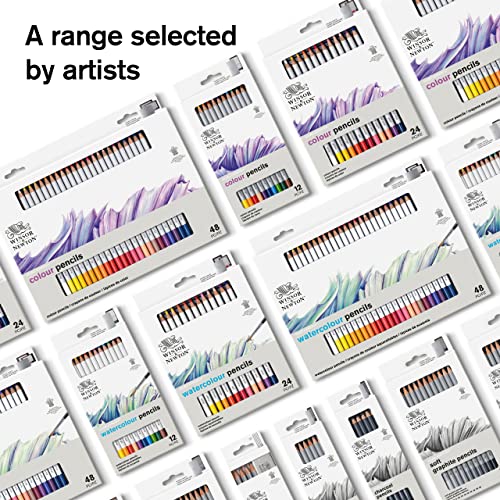 Winsor & Newton Studio Collection, Sketching Pencils, Set of 10 | Soft, Thick Core pencils, Varied Hardness, Soft Smooth Texture, Easy Blending, Stylish Metal Tin Included, High Quality Lead - style: 10 Sketching Pencils