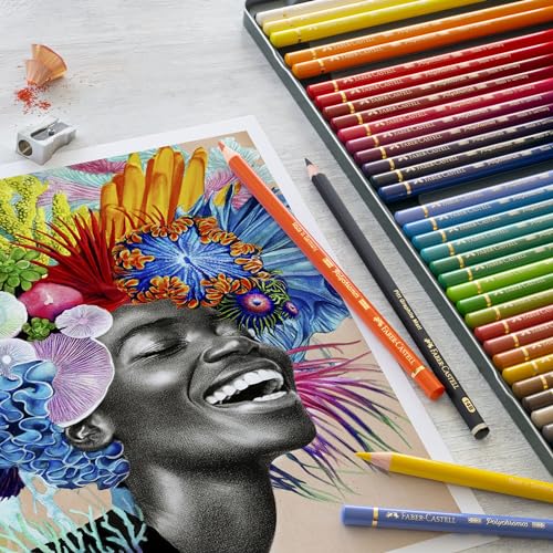 Polychromous Colored Pencil Set In Metal Tin 60pc - size: 60 Count (Pack of 1), style: Polychromos Colour Pencil