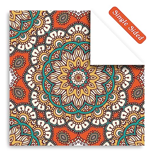 Scrapbook Paper, 24 Sheets 6"×6" 160gsm Single-Sided Patterned Cardstock - color: 24 sheets-datura