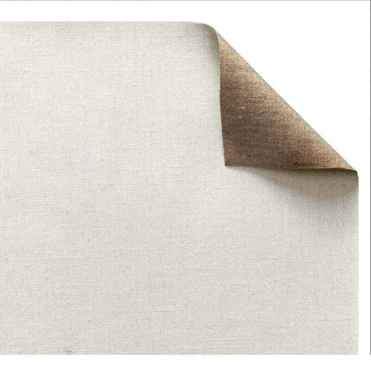 Claessens Linen #13 Double Oil Primed Very Fine Texture Roll- Hand Primed Canvas Roll- Professional Quality Unstretched Canvas Roll for Painting Oil and Alkyd- 54 in x 3 Yard- Archival Canvas - color: white, size: 54 in x 3 yard