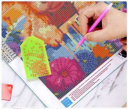 CXYQLC DIY 5D Diamond Painting Kits for Adults Diamond Art Sunset Penguin Diamond Painting Full Drill Crystal Rhinestone Embroidery Craft Kits for Home Wall Decor Gifts 11.8x11.8inch