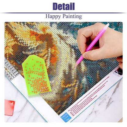 BOHADIY Phoenix Diamond Painting Kit for Adults - 5D Moon Art Kit for Beginners, Full Drill DIY Gem Art With Painting Kit for Home Wall Decor, 12 x 12 Inch