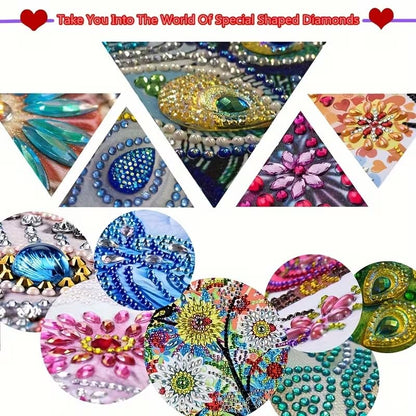 STGLCR DIY Hanging Diamond Art Pendant Painting Kit Cardinal,Acrylic 5D Painting Window Pendants Cardinals, Special Crystal Gem Craft Painting Kit Ornament Animal - color: Cardinal hanging