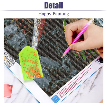 Kromaion Large Horror Diamond Art Kits for Adults, Halloween 5D Big Diamond Painting Kits for Adults Beginner, DIY Full Drill Gem Art Painting Diamond Dots for Home Wall Decor 15.7x25.5inch