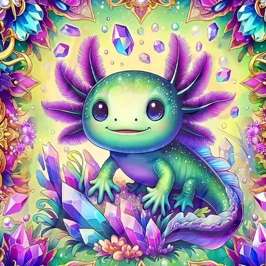 WCHUIMM Hexagon Dinosaur Diamond Painting Kits Cute Dinosaur Baby, Beautiful Diamond Painting Picture Round Drill and Full Drill Diamond Art Kits for Adult Home Wall Decoration 12x12Inch - color: Hexagon dinosaur